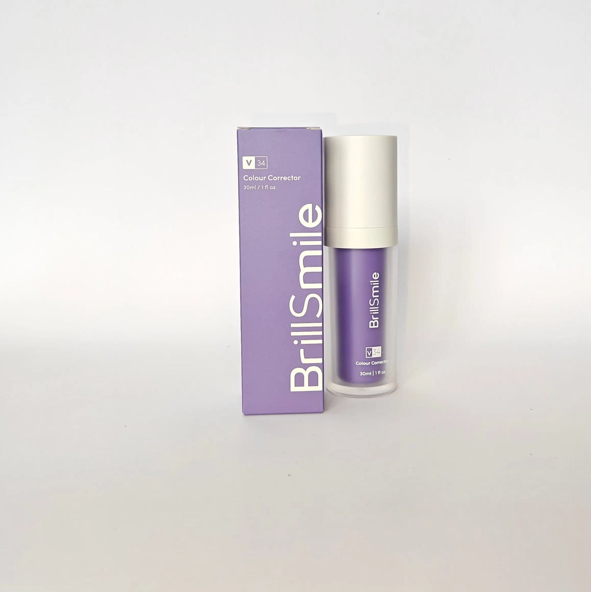 Brilsmile V34 Colour Corrector Teeth Whitening Serum Purple Tooth Polish - Bril Smile