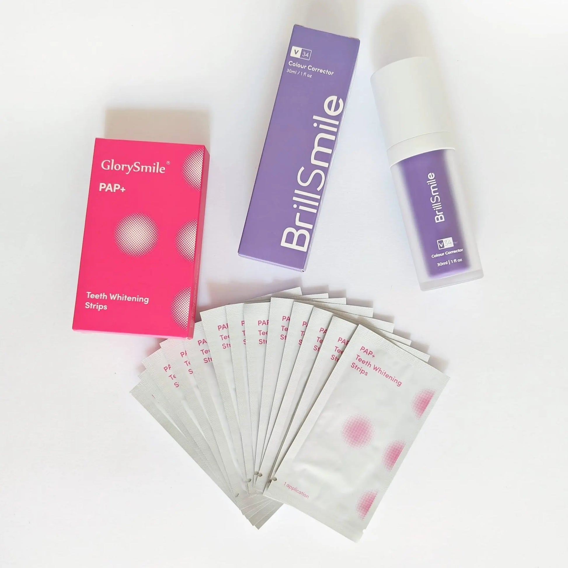 Brilsmile V34 Colour Corrector Teeth Whitening Serum Purple Tooth Polish - Bril Smile