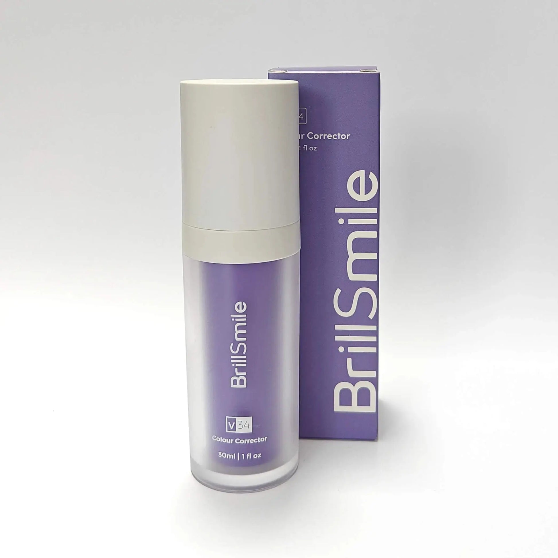 Brilsmile V34 Colour Corrector Teeth Whitening Serum Purple Tooth Polish - Bril Smile
