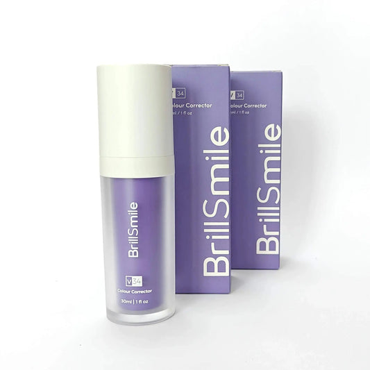 Brilsmile V34 Colour Corrector Teeth Whitening Serum Purple Tooth Polish - Bril Smile