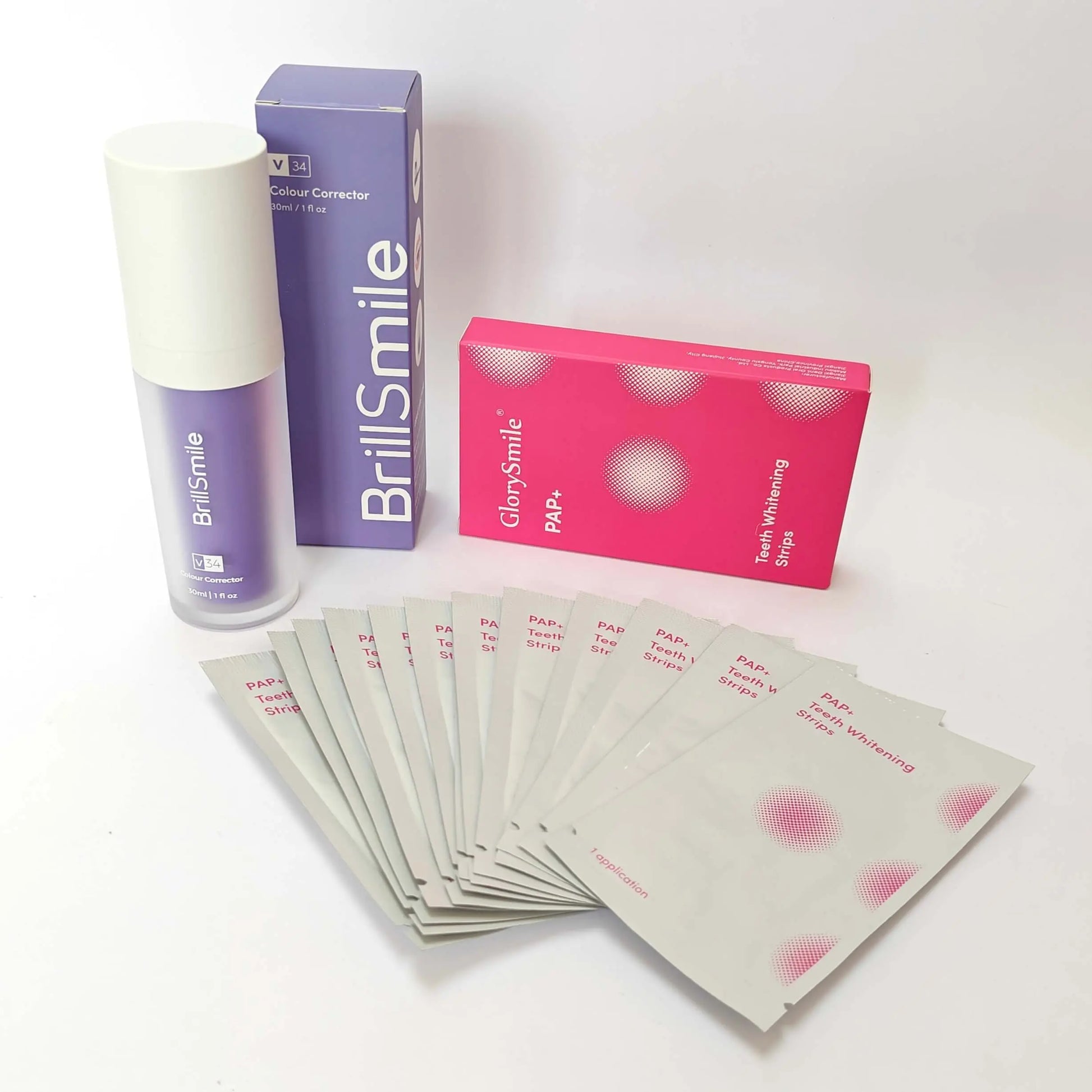 Brilsmile V34 Colour Corrector Teeth Whitening Serum Purple Tooth Polish - Bril Smile