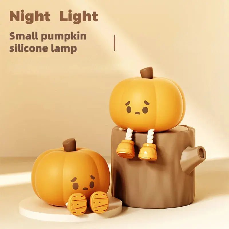 Home Decor Halloween Pumpkin Night Light Cute Soft Silicone Lamp Touch Dimmable Rechargeable Bedside Decor Light Kids Gifts Halloween Decorations - Smile PumpkinHome Decor Halloween Pumpkin Night Light Cute Soft Silicone Lamp Touch Dimmable Rechargeable Bedside Decor Light Kids Gifts Halloween Decorations